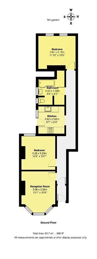 Beautifully Modern 2-Bed Apartment W/Garden Londres